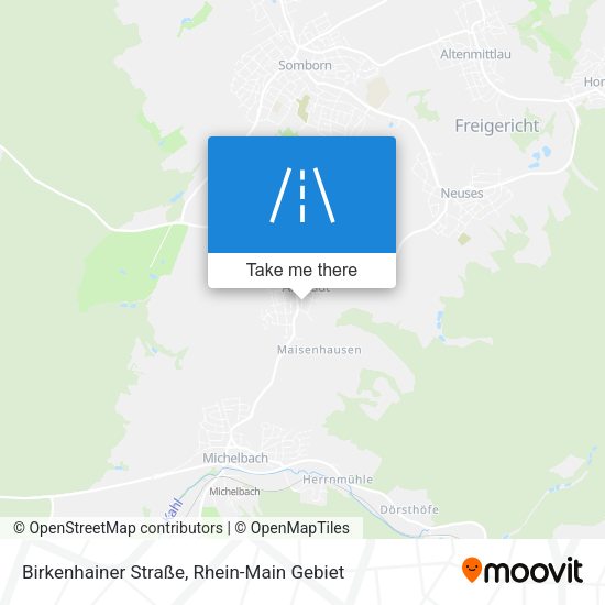 Birkenhainer Straße map