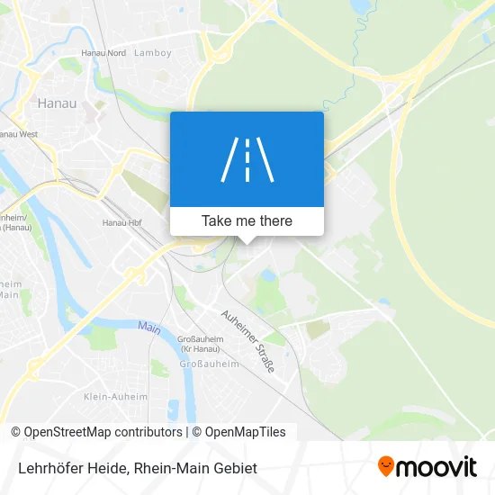 Карта Lehrhöfer Heide