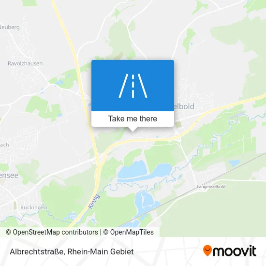 Карта Albrechtstraße