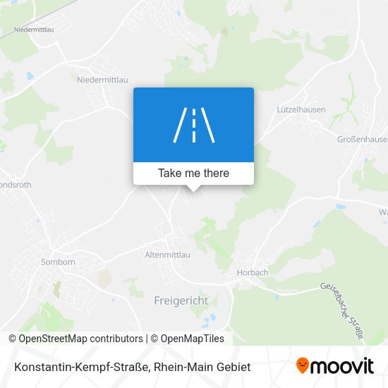 Konstantin-Kempf-Straße map