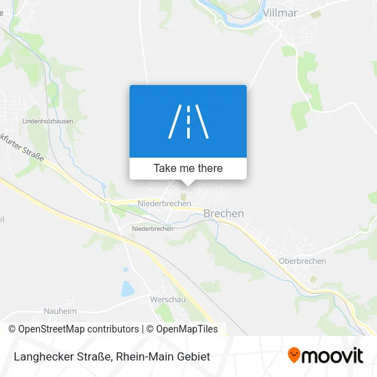 Карта Langhecker Straße