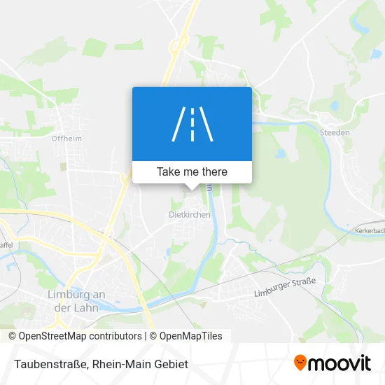 Карта Taubenstraße