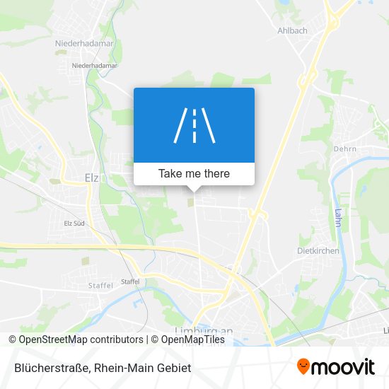 Blücherstraße map