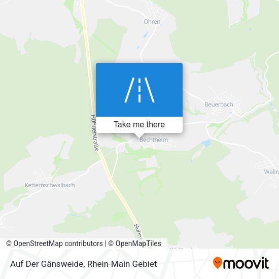 Auf Der Gänsweide map