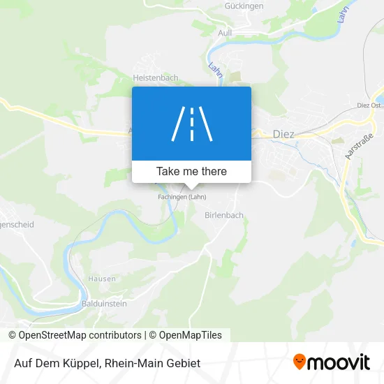 Карта Auf Dem Küppel