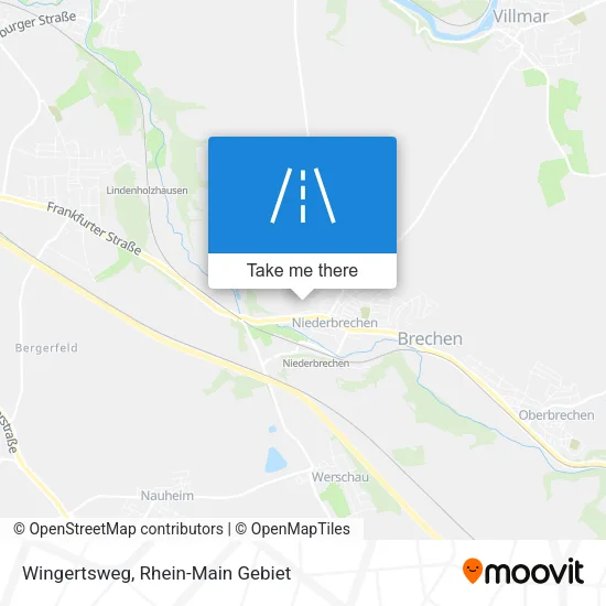 Карта Wingertsweg