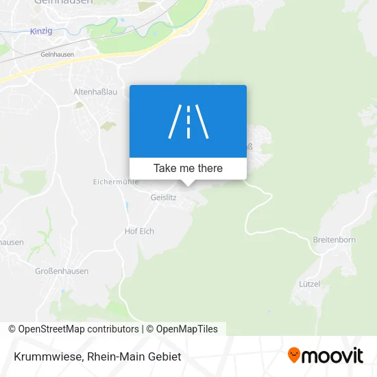 Карта Krummwiese