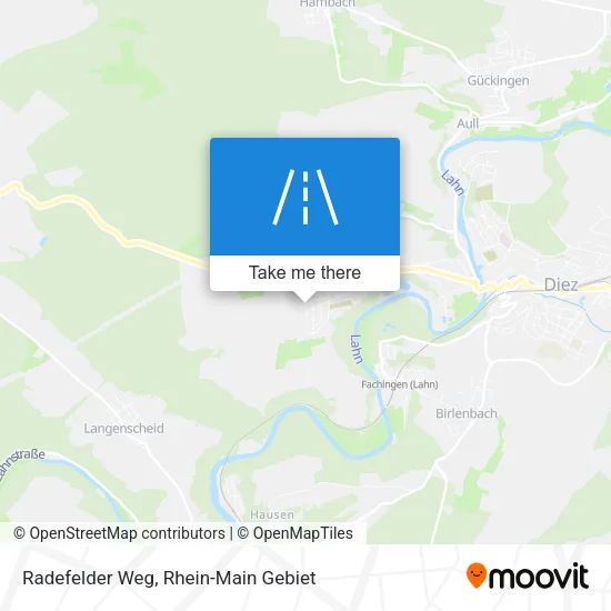 Карта Radefelder Weg