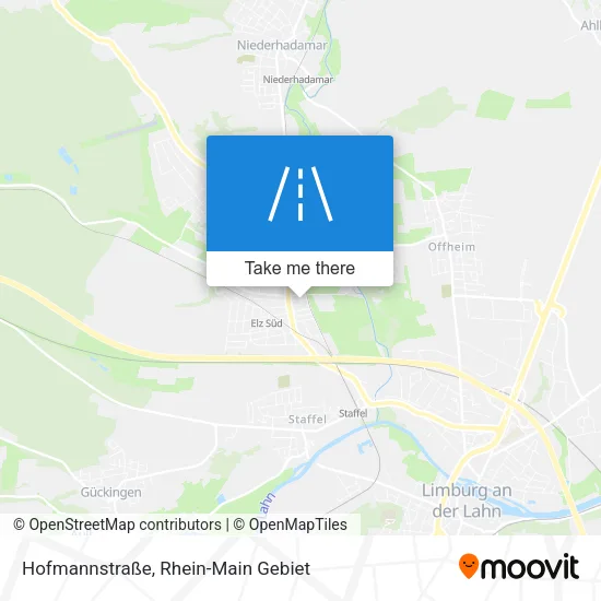 Карта Hofmannstraße