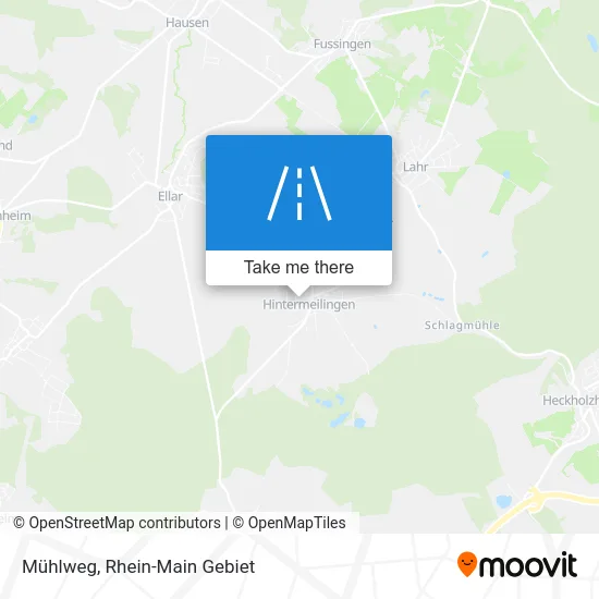 Карта Mühlweg