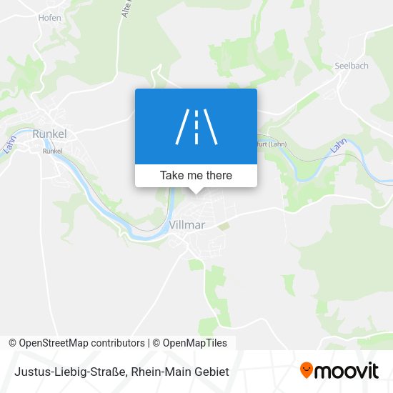 Justus-Liebig-Straße map
