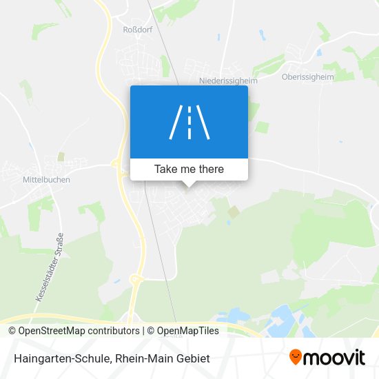 Карта Haingarten-Schule