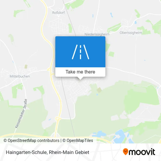 Карта Haingarten-Schule