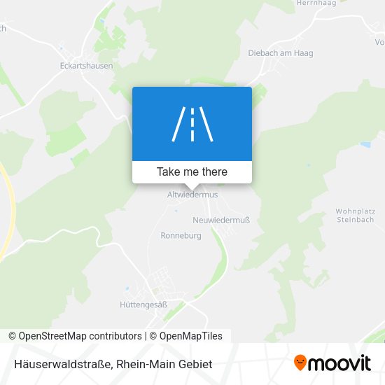Häuserwaldstraße map