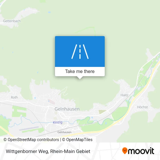 Карта Wittgenborner Weg