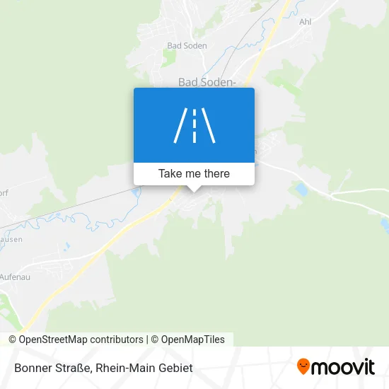 Карта Bonner Straße
