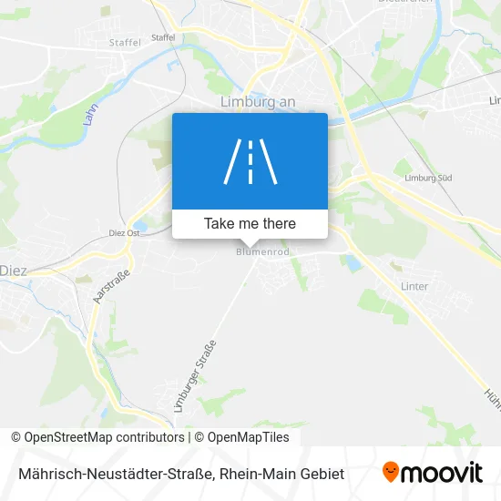 Карта Mährisch-Neustädter-Straße