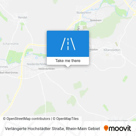 Карта Verlängerte Hochstädter Straße