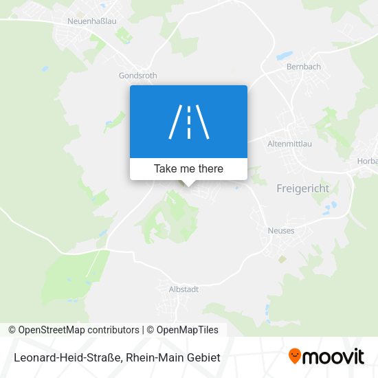 Leonard-Heid-Straße map