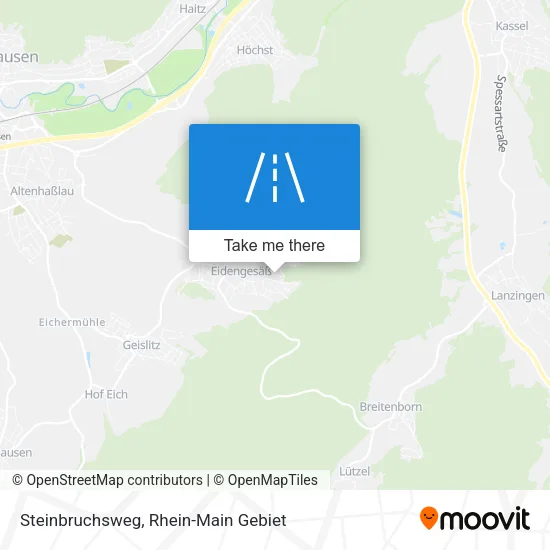 Карта Steinbruchsweg