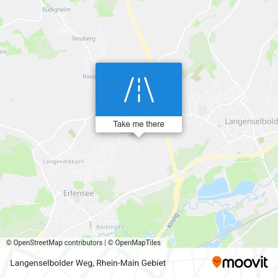 Langenselbolder Weg map