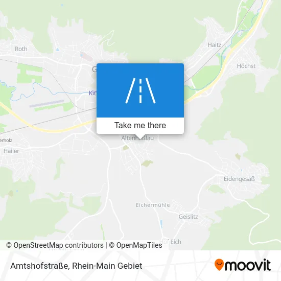 Карта Amtshofstraße