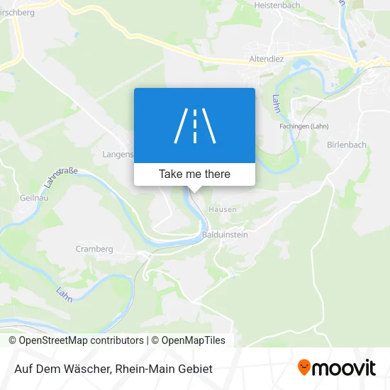 Карта Auf Dem Wäscher