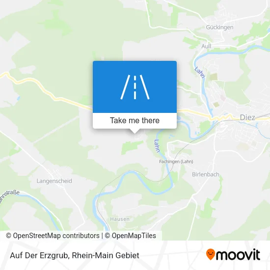 Карта Auf Der Erzgrub