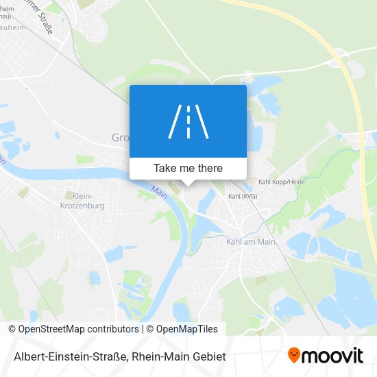 Albert-Einstein-Straße map