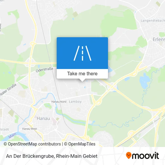 Карта An Der Brückengrube