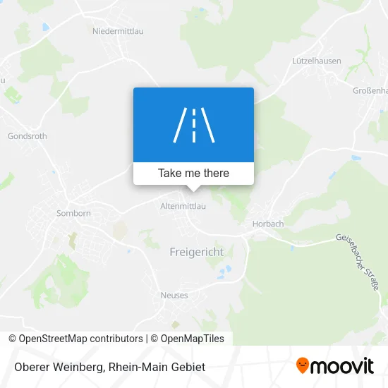 Карта Oberer Weinberg