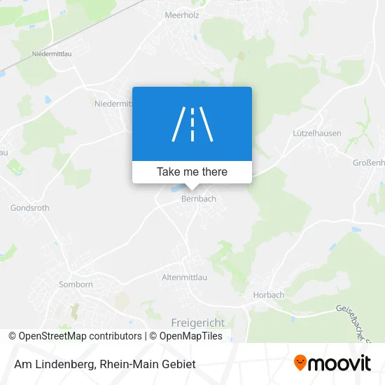 Карта Am Lindenberg