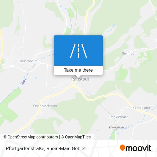 Pfortgartenstraße map