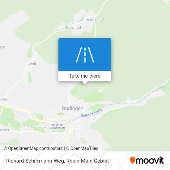 Richard-Schirrmann-Weg map