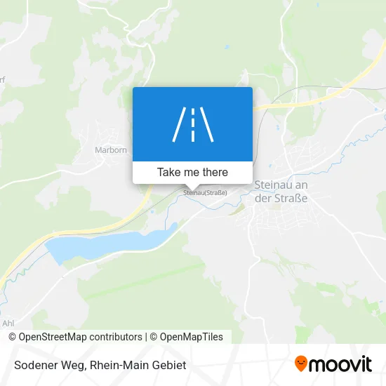Карта Sodener Weg