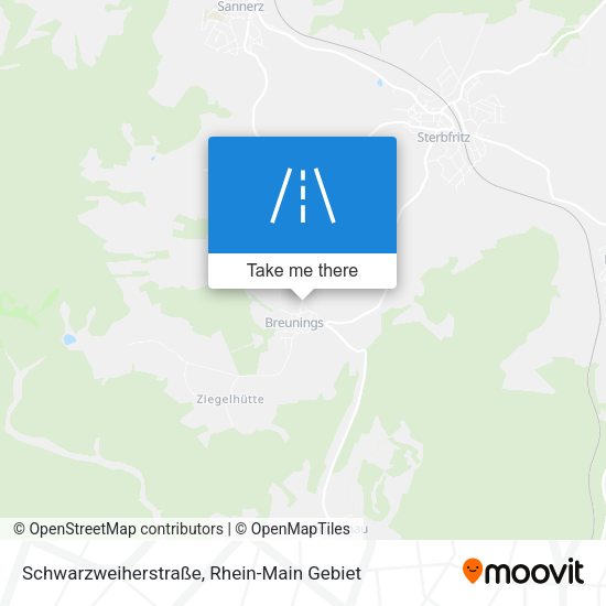 Schwarzweiherstraße map