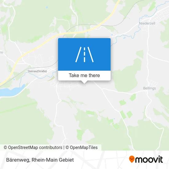 Карта Bärenweg