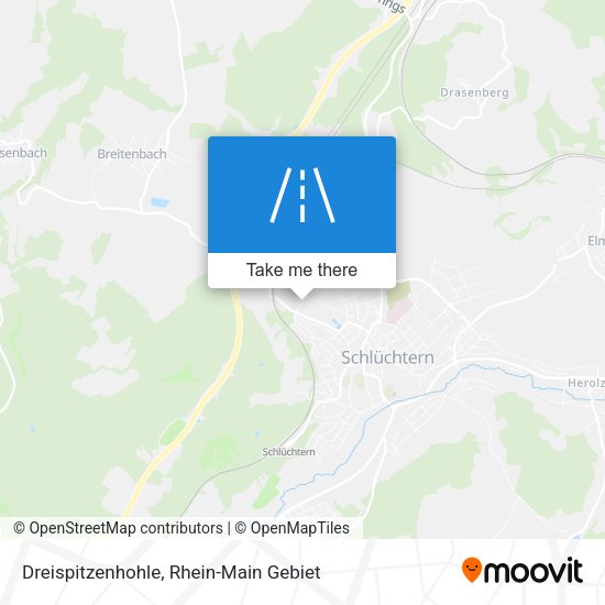 Карта Dreispitzenhohle