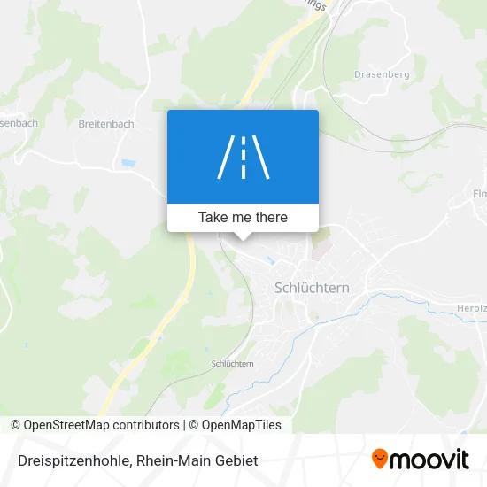 Карта Dreispitzenhohle