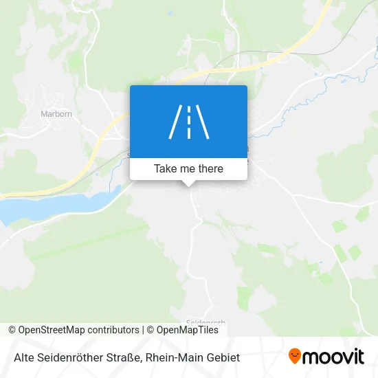Карта Alte Seidenröther Straße