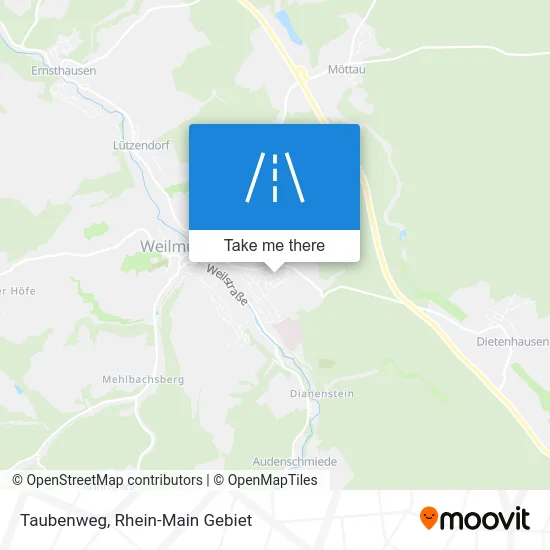 Карта Taubenweg