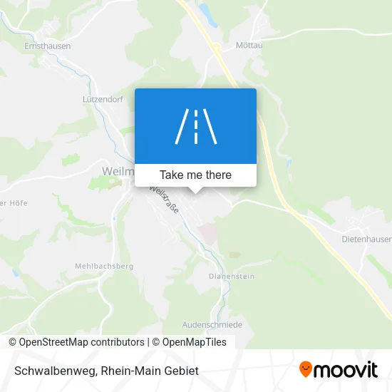 Карта Schwalbenweg