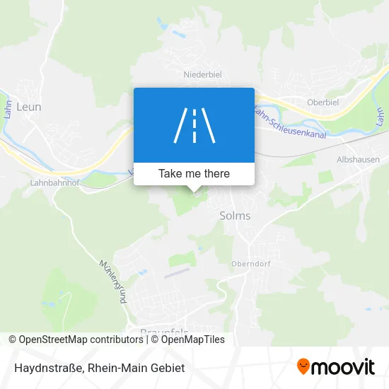 Карта Haydnstraße