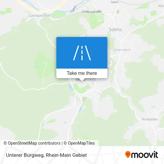 Карта Unterer Burgweg
