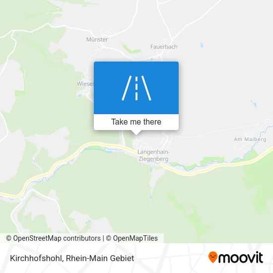 Карта Kirchhofshohl