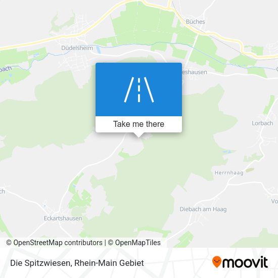 Карта Die Spitzwiesen