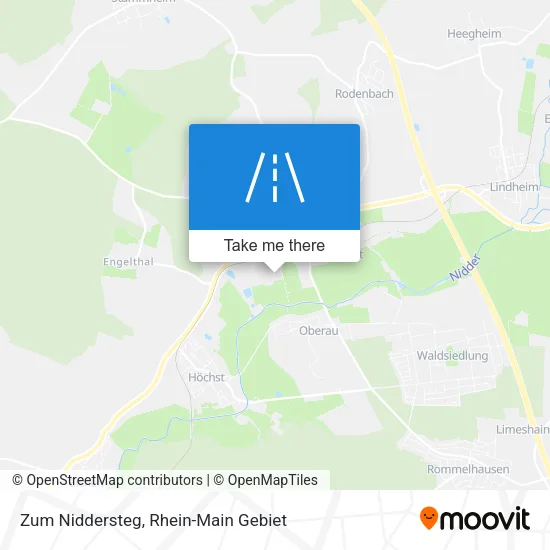 Карта Zum Niddersteg