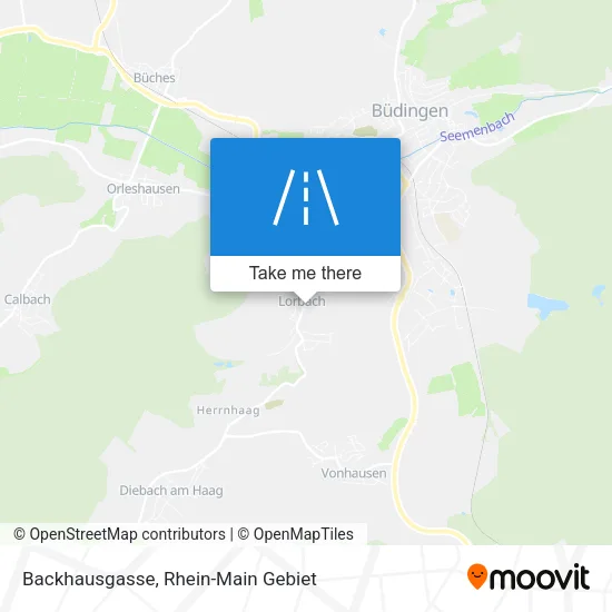 Карта Backhausgasse