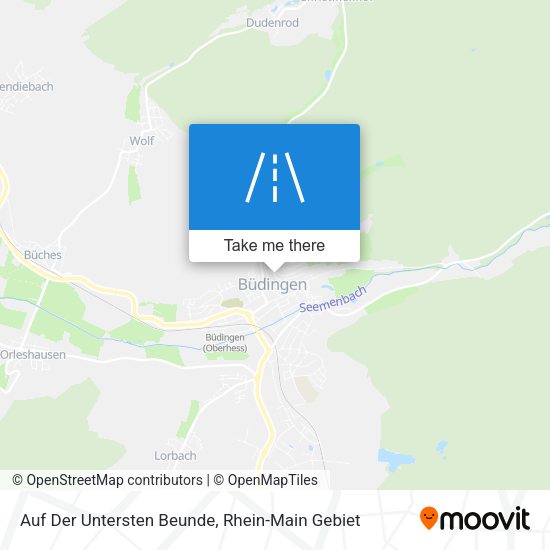 Auf Der Untersten Beunde map