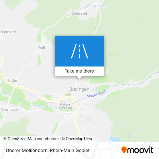 Карта Oberer Molkenborn